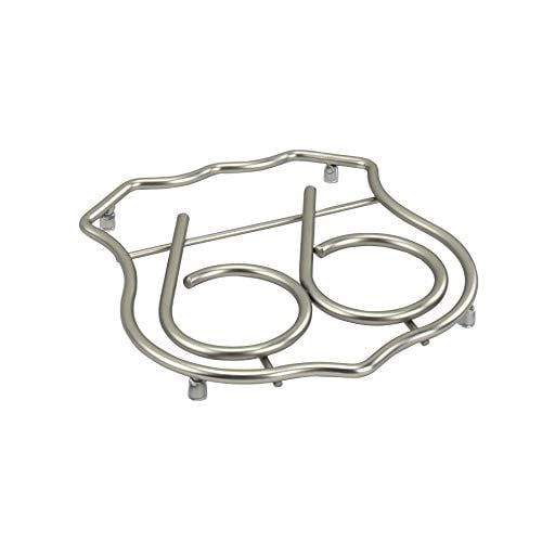Stainless Steel Kitchen Trivet Worktop Pan Pot Stand Trivet Mat Choose design